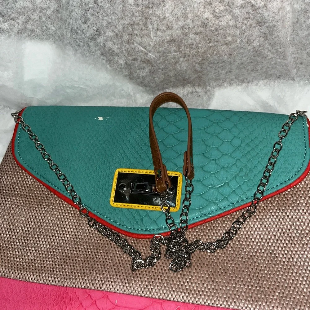 Colorful Women's Clutch - Picture 4 of 4